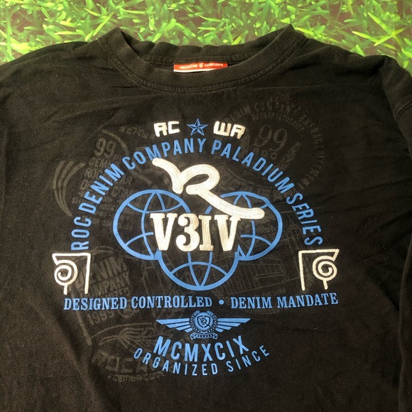 Vintage Rocawear Jay-Z Long Sleeve T-Shirt Rap Tee - Picture 2 of 7